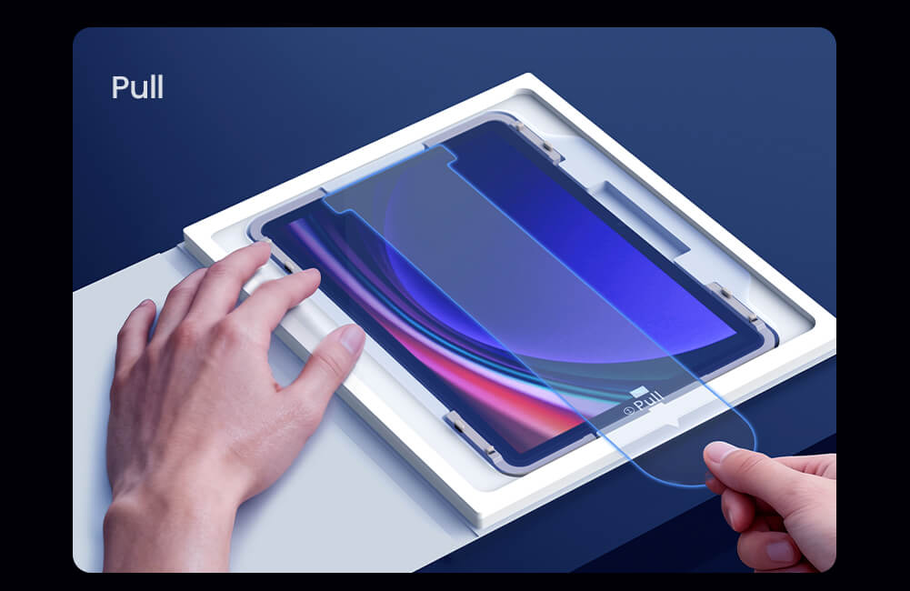 Защитное стекло NILLKIN для Samsung Galaxy Tab S10 Fan Edition (Tab S10 FE), Tab S9 Fan Edition (Tab S9 FE), Tab S9 (индекс H+ Pro)